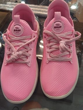 New Balance Kids' Roav Elite Pink Mesh Sneakers
